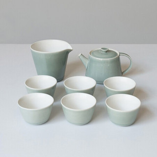隐庐 功夫茶具套装陶瓷家用茶壶茶盘泡茶简约现代高端实用 元素茶具-简易小套装