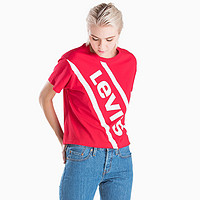 Levi's/李维斯  女士休闲印花LOGO短袖T恤