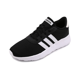 adidas NEO Lite Racer 中性跑鞋 BB9774 黑色 42