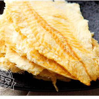 粮悦大吃兄即食鱼干鱼片海鲜海味干货零食小吃特产鳕鱼烤鱼片60g
