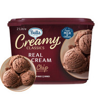 PLUS会员专享 ：Bulla 大桶装冰淇淋  巧克力味  2L*2件