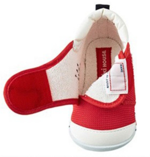 MIKI HOUSE 儿童一二段运动学步鞋 10-9372-978 红色 13cm