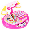 宝丽儿童电话玩具益智仿真音乐婴儿电话机宝宝手机1-3岁女孩玩具