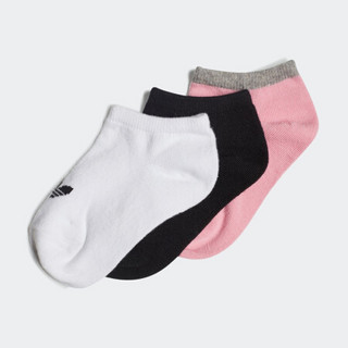 阿迪达斯官网 adidas 三叶草LINER SOCK 3P大童袜子 DV0228 DV0228 3538