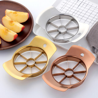 bestart304不锈钢苹果切神器切水果模具切果器厨房小工具高贵银