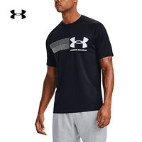 安德玛官方UA Velocity 2.0男子运动短袖T恤Under Armour1357351 黑色001 XXL