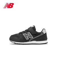 New Balance nb童鞋 2020秋季新款男童女童4~14岁 儿童运动鞋996 BK 32.5