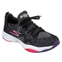 SKECHERS斯凯奇女鞋新款跑步鞋运动鞋轻质舒适15191 Black/Multi 6