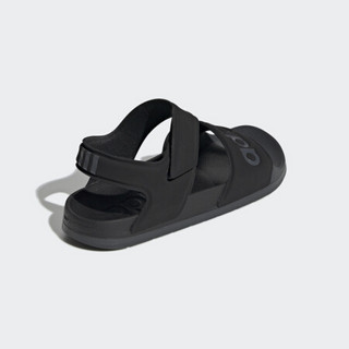 阿迪达斯官方 adidas neo ADILETTE SANDAL 男女凉鞋F35417 1号黑色 44.5(275mm)