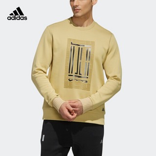 阿迪达斯官网 adidas WJ CREW LOGO 男装运动型格卫衣FJ0200 如图 XL