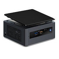 intel 英特尔 豆子峡谷 NUC8I7BEH 商用台式机 黑色 (酷睿i7-8559U、核显、16GB、256GB SSD、风冷)