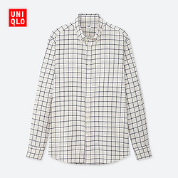 UNIQLO 优衣库 421192  男装 法兰绒格子衬衫(长袖)