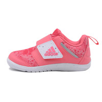 adidas 阿迪达斯 儿童魔术贴休闲运动鞋 CP9965 粉色23