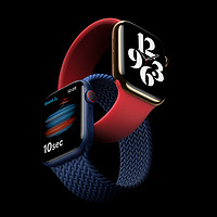 新品发售：Apple 苹果 Watch Series 6 智能手表 40mm GPS