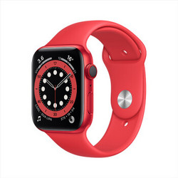 Apple 苹果 Watch Series 6 智能手表 GPS+蜂窝款 44mm 红色