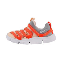 NIKE 耐克 儿童低帮透气休闲运动鞋 CK0244-861 浅深红/白色/橙红/白色 28