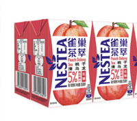 88VIP：Nestlé 雀巢 Nestle/雀巢茶萃低糖桃子清乌龙果汁茶饮料250ml*6包