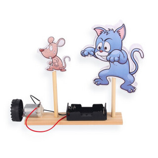 移动专享：约巢  科技小制作 猫捉老鼠手工实验材料包