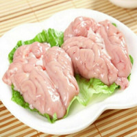 京东PLUS会员:鲜木 新鲜冷冻猪脑花 8副 800g左右