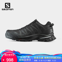 【20秋季尚新】萨洛蒙(Salomon)女款 户外防水透气徒步鞋 XA PRO 3D v8 GTX 黑色 411182 UK4.5(37 1/3)
