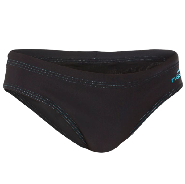 商品decathlon 迪卡侬 男童舒适贴身三角泳裤 0075748 黑色 145cm