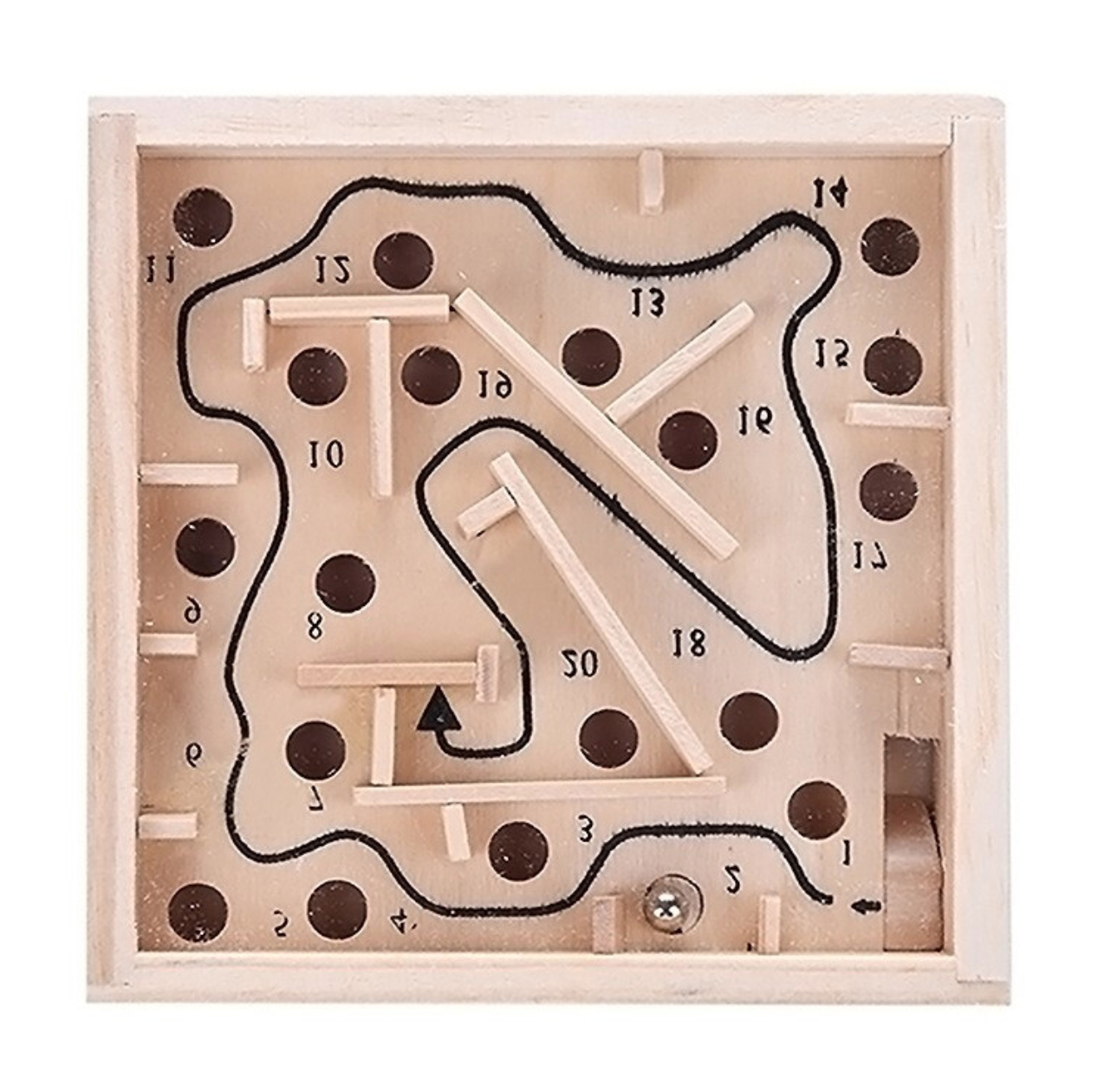 移动专享乐加酷掌上平衡走珠木质走珠迷宫