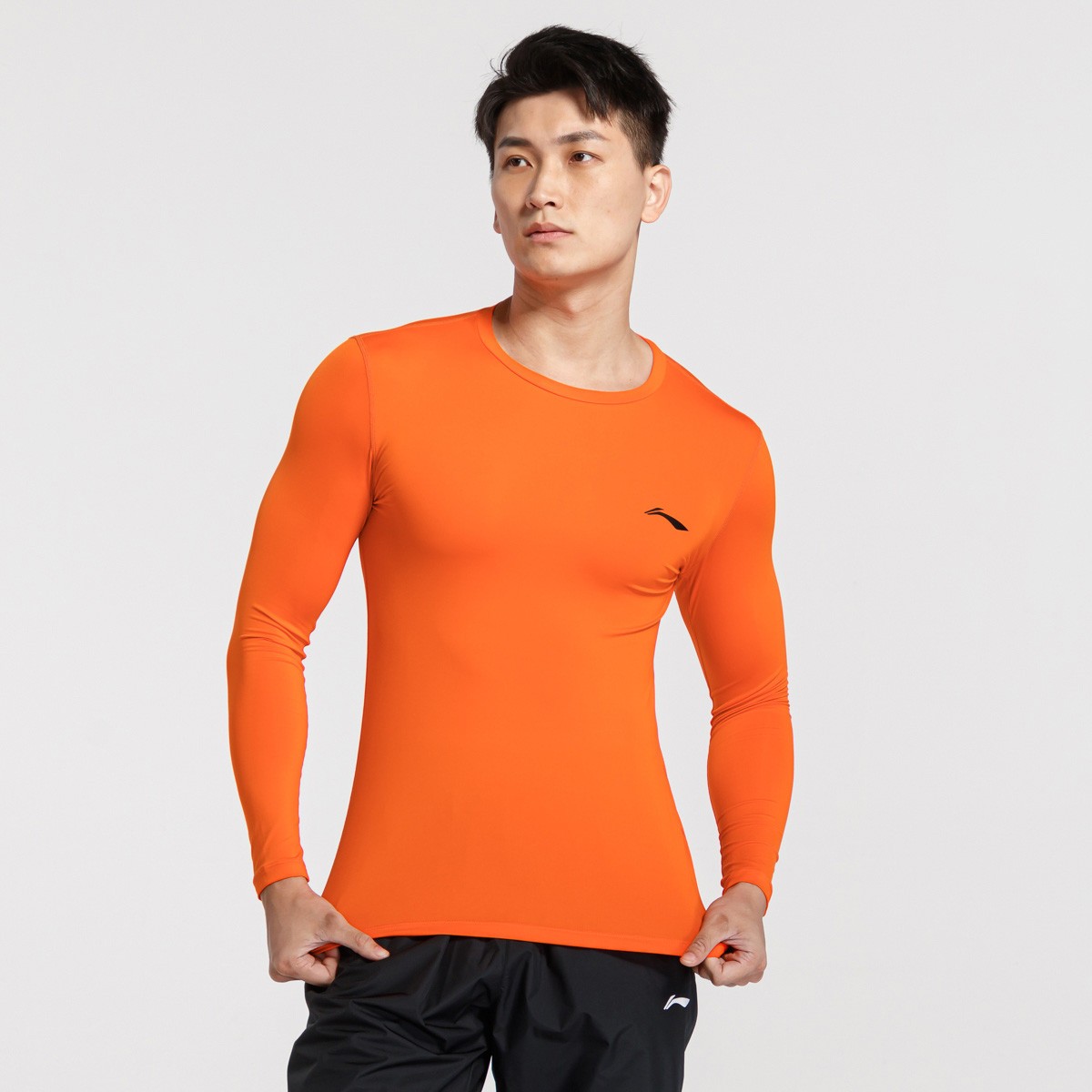 lining李宁audn125男士运动紧身衣