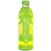 Genki Forest  元気森林果の每日茶 元气森林未添加蔗糖绿茶饮料整箱  500ml*15瓶