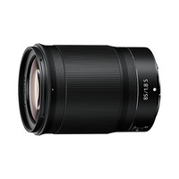 88VIP：Nikon 尼康 Z 85mm F1.8 S 标准定焦镜头 尼康Z卡口 67mm