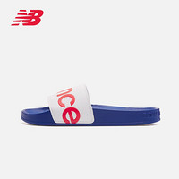 New Balance NB官方男鞋拖鞋SMF200P1简约舒适休闲拖鞋耐磨 白色(红色) SMF200P1 44