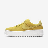 耐克Nike Air Force 1 Sage Low女子厚点低帮板鞋AR5339 Celery/White/Celery 5.5