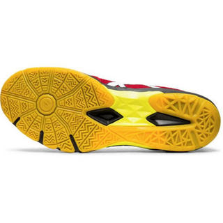 亚瑟士ASICS男鞋运动鞋稳定缓冲羽毛球鞋休闲鞋1071A029 SPEED RED/WHITE 10