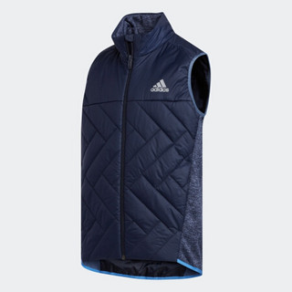 阿迪达斯官网adidas 小童装训练运动针织夹克外套ED5668 蓝 122CM