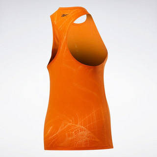 Reebok锐步 运动健身TS BURNOUT TANK女子运动背心 FU1930_橙色 A/S