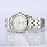 帝舵(TUDOR)-骏珏系列日历型 53000-68030银色饰纹 自动机械女表 53000-68030银色饰纹