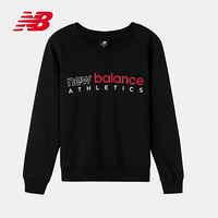 New Balance NB官方 2020新款女针织上衣AWT01559套头卫衣 BK AWT01559 XL