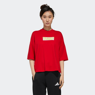 阿迪达斯官网 adidas GFX T CHINESE 女装运动型格短袖T恤FT2860 如图 XL