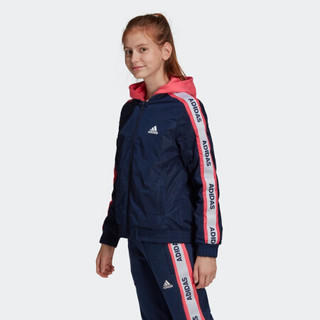 阿迪达斯官方 adidas YG 2-IN-1 JKT 大童训练针织夹克EI6531 如图 140CM