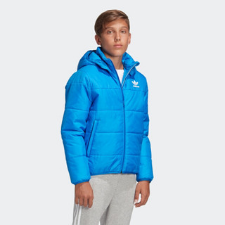 阿迪达斯官网 adidas 三叶草 JACKET 大童装冬季棉服FL7891 如图 128CM