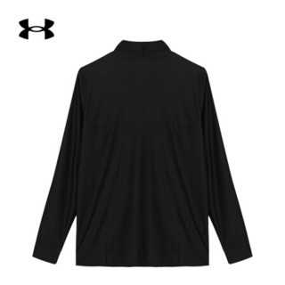 安德玛官方UA Twister男子运动夹克Under Armour1357454 黑色001 L