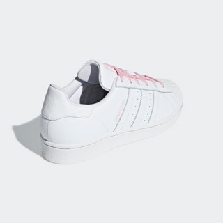 阿迪达斯官网 adidas 三叶草 SUPERSTAR J 大童经典运动鞋CG6617 CG6617 37(230mm)