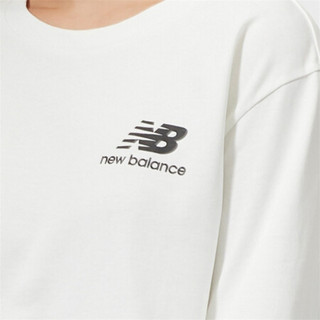 New Balance NB官方2020新款中性款NDA34013长袖T恤拼接袖时尚休闲圆领套头T恤 IV S