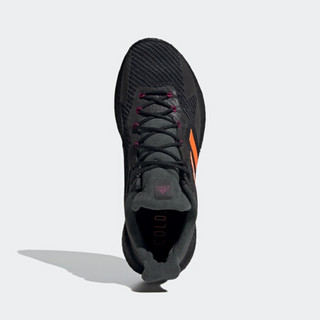 阿迪达斯官网 PULSEBOOST HD C.RDY U男鞋跑步运动鞋FV6202 黑色/橙色 40(245mm)