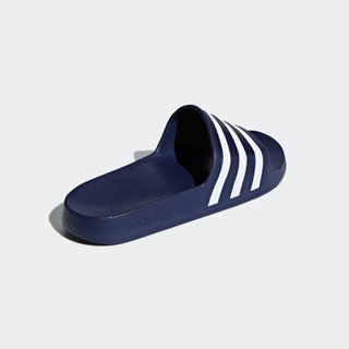 阿迪达斯官网 adidas ADILETTE AQUA 男女游泳运动凉拖鞋F35542 深蓝/白色 42(260mm)