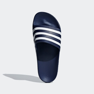 阿迪达斯官网 adidas ADILETTE AQUA 男女游泳运动凉拖鞋F35542 深蓝/白色 42(260mm)