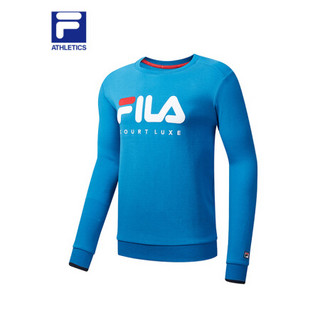 FILA ATHLETICS斐乐男子卫衣2020春季新款时尚运动LOGO套头卫衣男（922预售） 帝王蓝-BU 170/92A/M