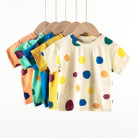 Oissie 奥伊西 宝宝圆点印花短袖