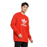 adidas Originals TREFOIL CREW 男士运动卫衣 FM3781 红色