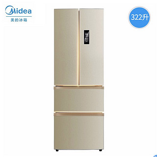 Midea 美的 BCD-322WTPM 322升 多么冰箱