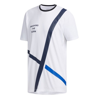 adidas NEO M CS ABS GR T2 男士运动T恤 DW8113 白色